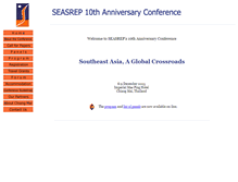 Tablet Screenshot of conference.seasrepfoundation.org